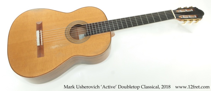 Mark Usherovich 'Active' Doubletop Classical, 2018 Full Front View