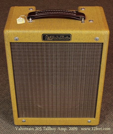 2009 Valvetrain 205 Tallboy Tweed amp front view