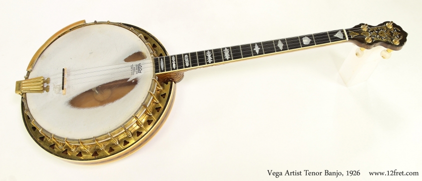 Vega Artist Tenor Banjo, 1926  Full Front View