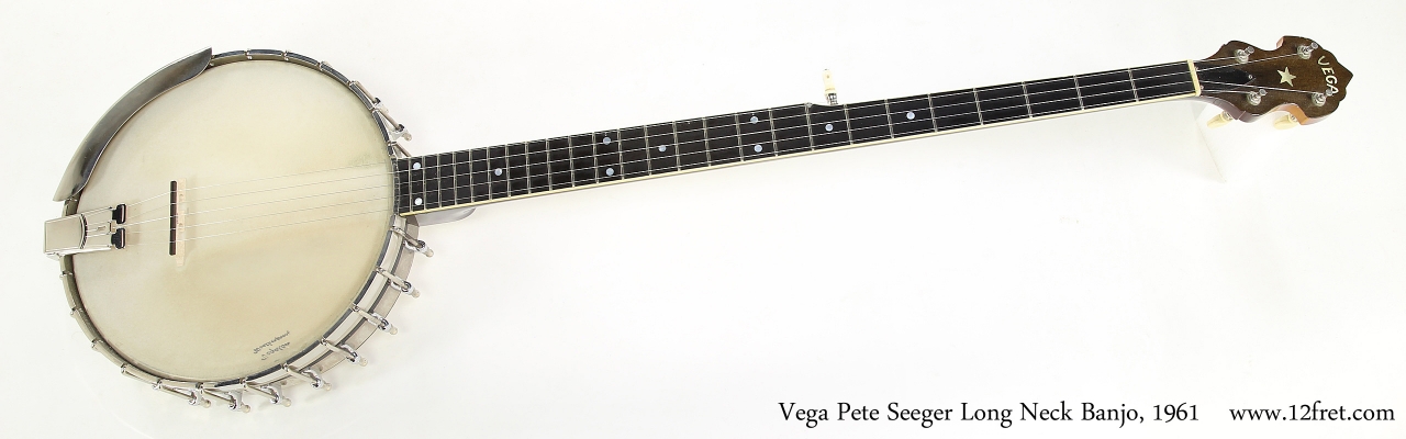 Vega Pete Seeger Long Neck Banjo, 1961  Full Front View