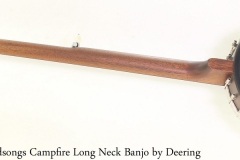 Vega Woodsongs Campfire Long Neck Banjo by Deering Full Rear View