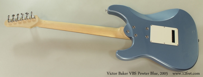 Victor Baker VBS Pewter Blue, 2005 Full Rear View