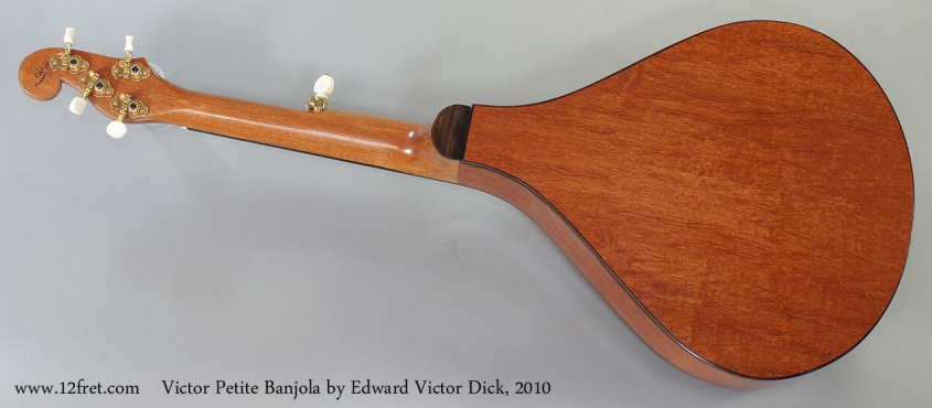 Victor Petite Banjola by Edward Victor Dick, 2010 Full Rear View