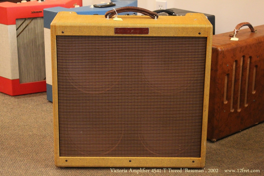 Victoria Amplifier 4541-T Tweed 'Bassman', 2002 Full Front View