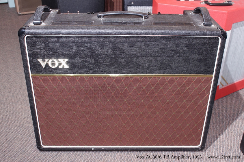 Vox AC30/6 TB Amplifier, 1993 Full Front View