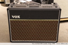Vox AC30/6TB Combo Amp, 1994 Full Front View