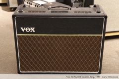 Vox AC30/6TB Combo Amp, 1999 Full Front View