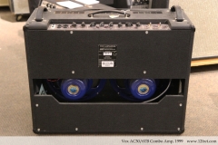 Vox AC30/6TB Combo Amp, 1999 Full Rear View