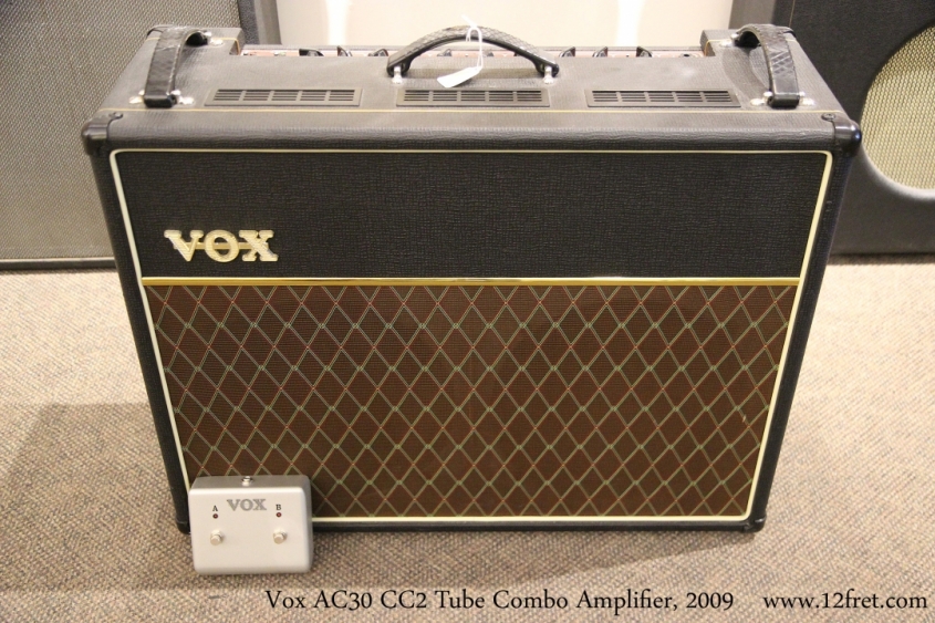 Vox AC30 cC2 Tube Combo Amplifier, 2009   Full Front View