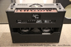 Vox AC30 cC2 Tube Combo Amplifier, 2009   Full Rear View