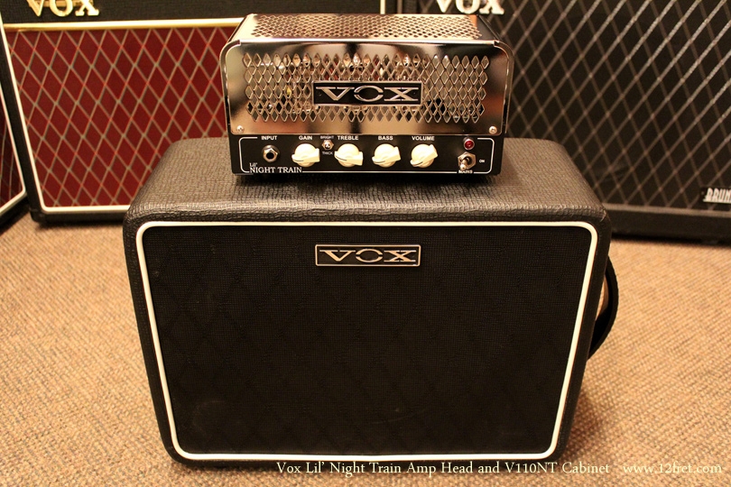 Vox Lil Night Train Amp Head - V110NT Cabinet Set | www.12fret.com Vox Lil Night Train Amp Head - V110NT Cabinet Set | www.12fret.com