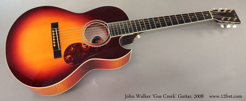 John Walker 'Gus Creek' Guitar, 2008 Full Front View