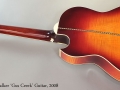 John Walker 'Gus Creek' Guitar, 2008 Full Rear View
