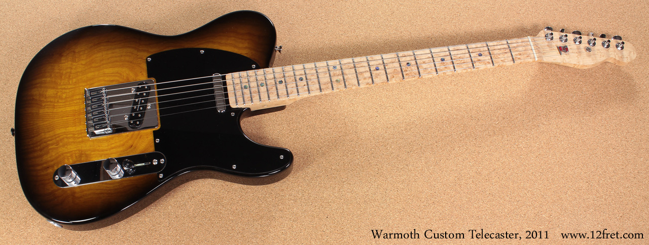 Warmoth Custom Telecaster 2011 full front view