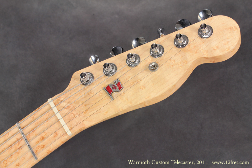 Warmoth Custom Telecaster 2011  head front view