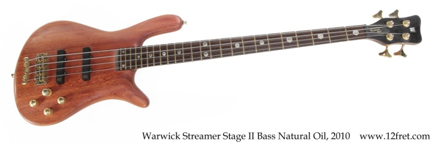 Warwick Streamer Stage II Bass Natural Oil, 2010 Full Front View