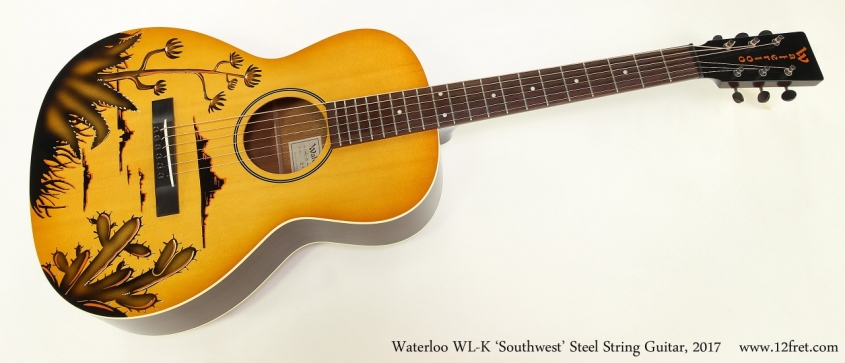 Waterloo WL-K 'Southwest' Steel String Guitar, 2017  Full Front View