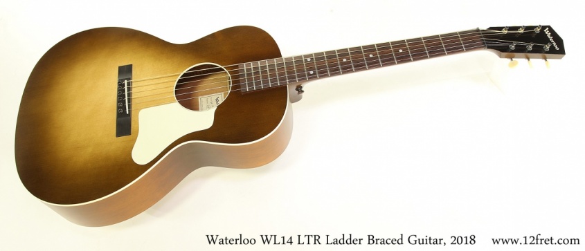 Waterloo WL14 LTR Ladder Braced Guitar, 2018 Full Front View