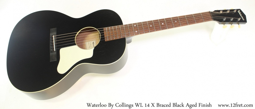 Waterloo WL 14 X Braced Black Aged Finish Full Front View