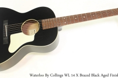 Waterloo WL 14 X Braced Black Aged Finish Full Front View