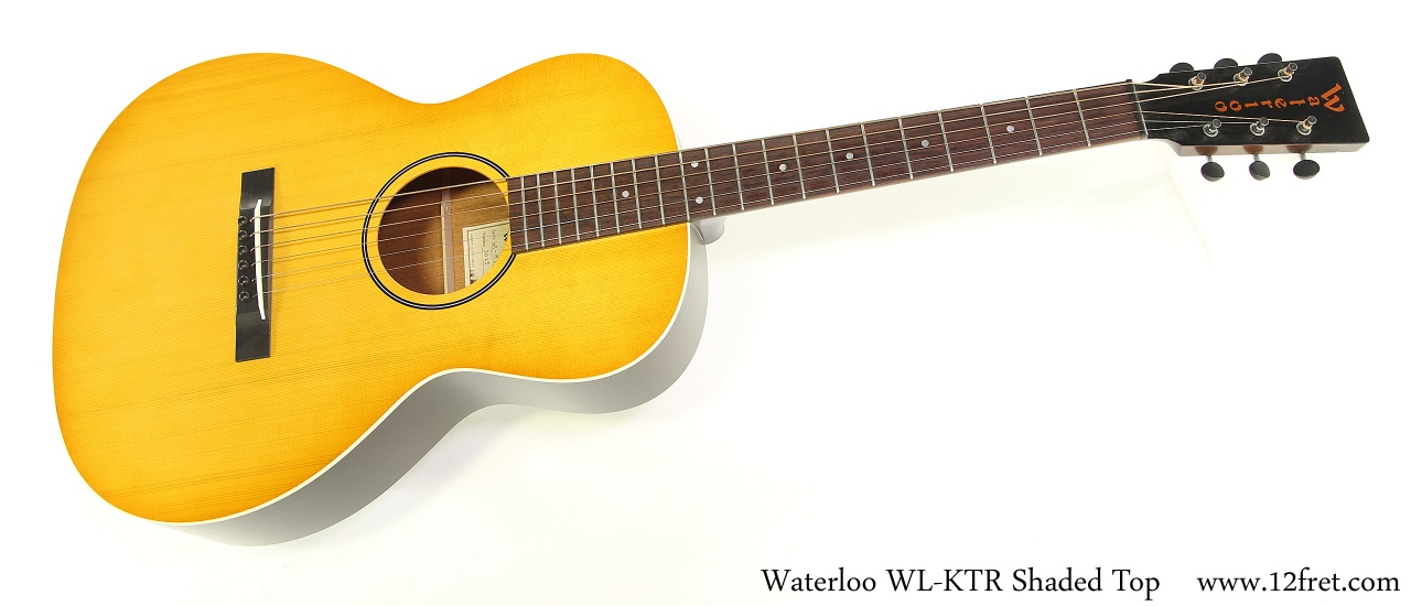 Waterloo WLK TR Shaded Top Steel String Guitar www.12fret