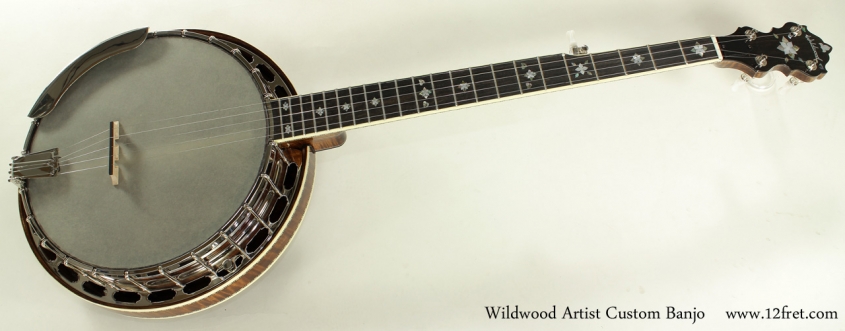 Wildwood Artist Custom Banjo full front view