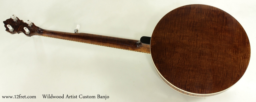 Wildwood Artist Custom Banjo full rear view