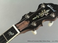 Wildwood Troubador Black Walnut Banjo Oil Finish head front