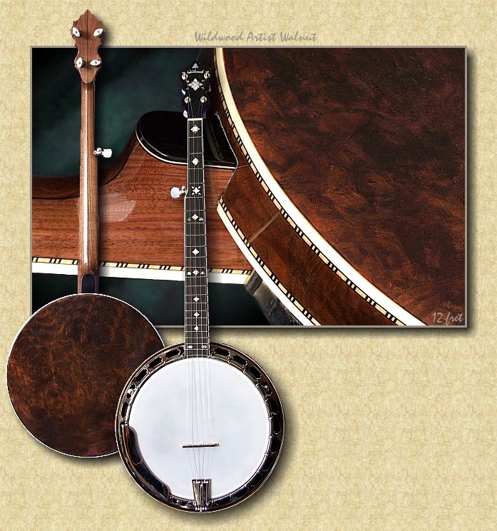 Wildwood_Artist_Walnut_banjo