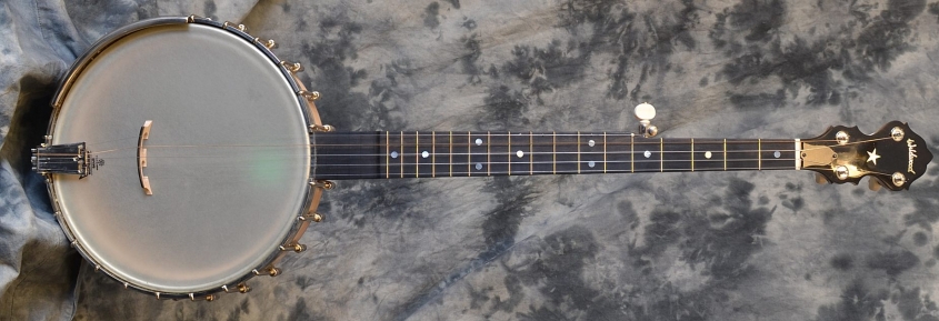 Wildwood Minstrel Open Back Banjo Full Front View