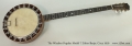 The Windsor Popular Model 7 Zither Banjo, Circa 1910 Full Front VIew