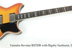 Yamaha Revstar RS720B with Bigsby Sunburst, 2021 Full Front View