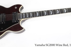 Yamaha SG2000 Wine Red, 1977 Full Front View