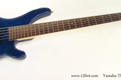 Yamaha TRB 5 ii 5-String Bass Blue, 2000  Full Front View
