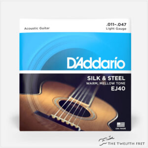 D'Addario Acoustic Guitar Silk & Steel Strings