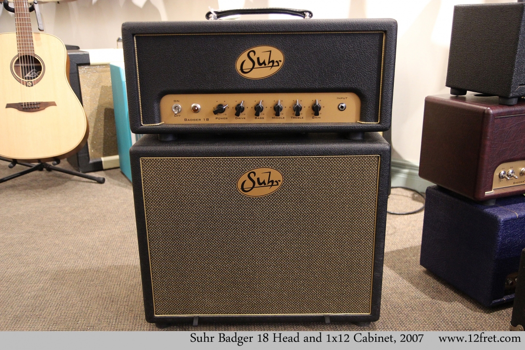 Suhr Badger 18 Head And 1x12 Cabinet