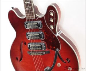 Airline H78 Thinline (Harmony) Cherry, 1965 - The Twelfth Fret