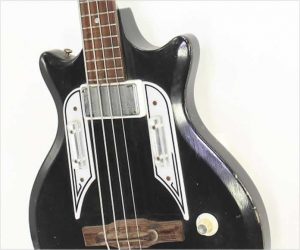 ❌SOLD❌Airline Pocket Bass by Valco, Black 1964