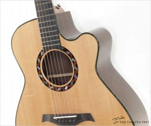 ❌SOLD❌   Alberico OM Cutaway Rosewood Steel String Guitar, 2002