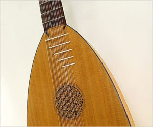 ❌SOLD❌ Albert J Litto 7 Course Renaissance Lute, 1965