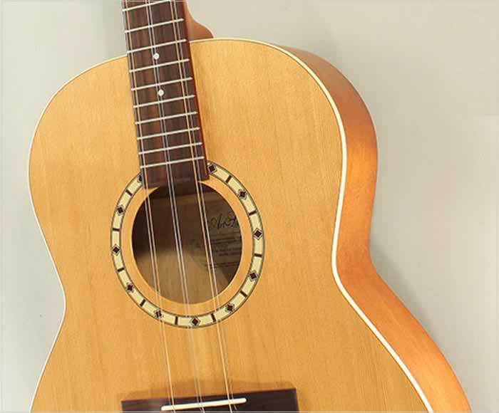 Art and Lutherie Tres Natural Cedar QIT www.12fret
