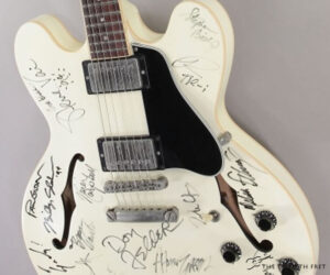 Autographed Gibson ES-335 Dot Alpine White, 1991