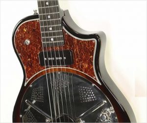 ❌SOLD❌  Beard Resoluxe Solidbody Resophonic Electric Guitar Sunburst, 2018