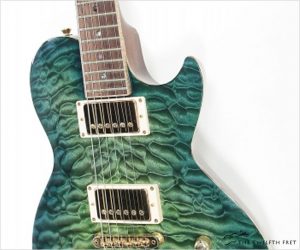 ❌SOLD❌   Brian Moore DC/1P Custom Shop Sea Foam Green, 2001