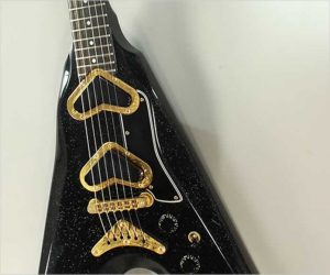 ❌SOLD❌ 1980 Gibson Flying V2 Black Sparkle