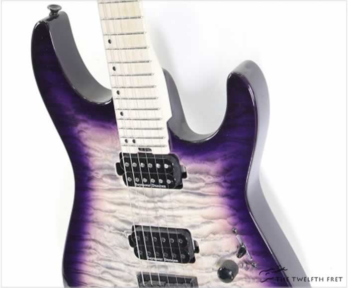 Charvel DK24 HH Quilted Maple PurpleBurst 2018 www.12fret