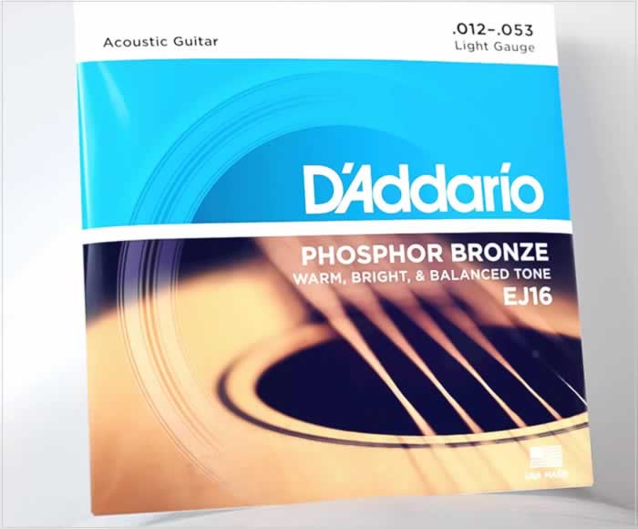 D'Addario Phosphor Bronze Acoustic Guitar Strings