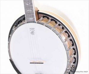 ❌SOLD❌  Deering White Lotus 5-String Banjo Natural, 2019