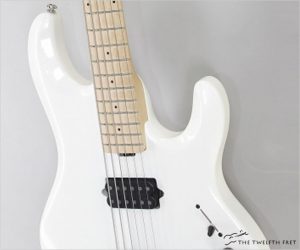 ❌SOLD❌   EB Music Man Silhouette Bass Guitar Pearl White, 2012