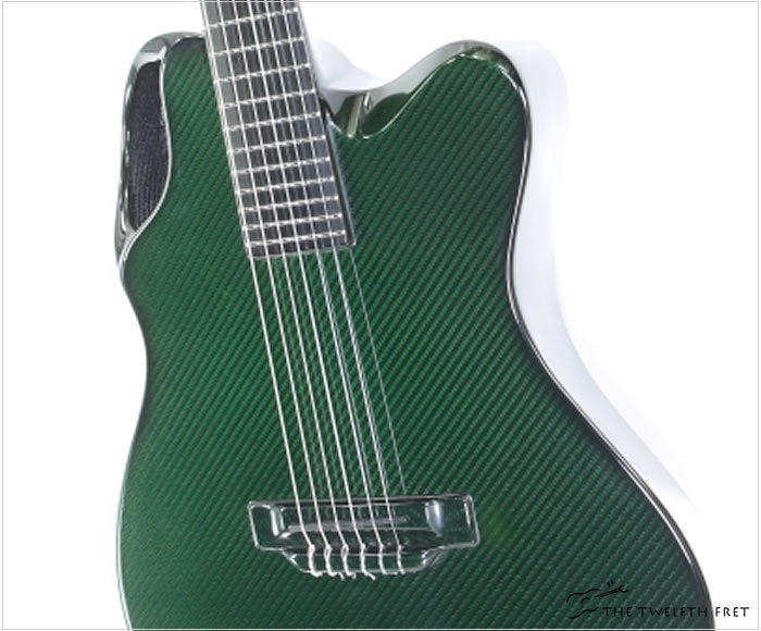 Emerald X20 Nylon Artisan Carbon Fiber Green www.12fret